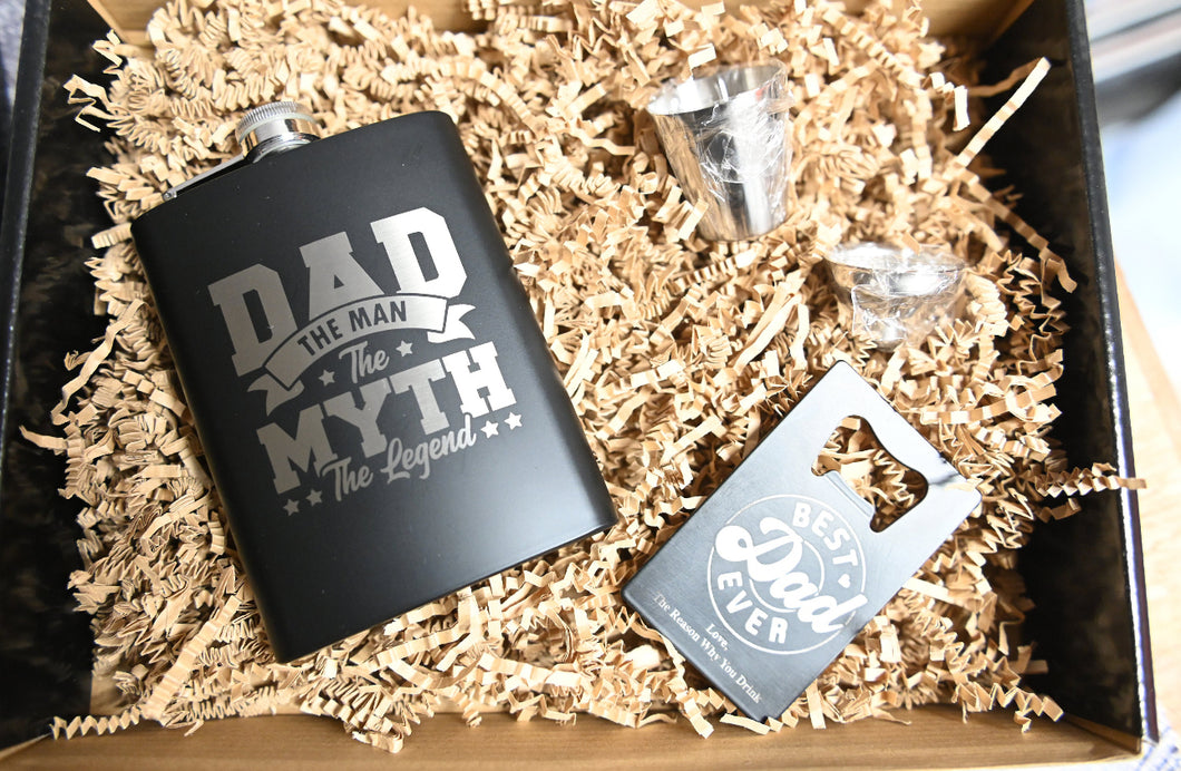 Father's Day Flask Gift Set