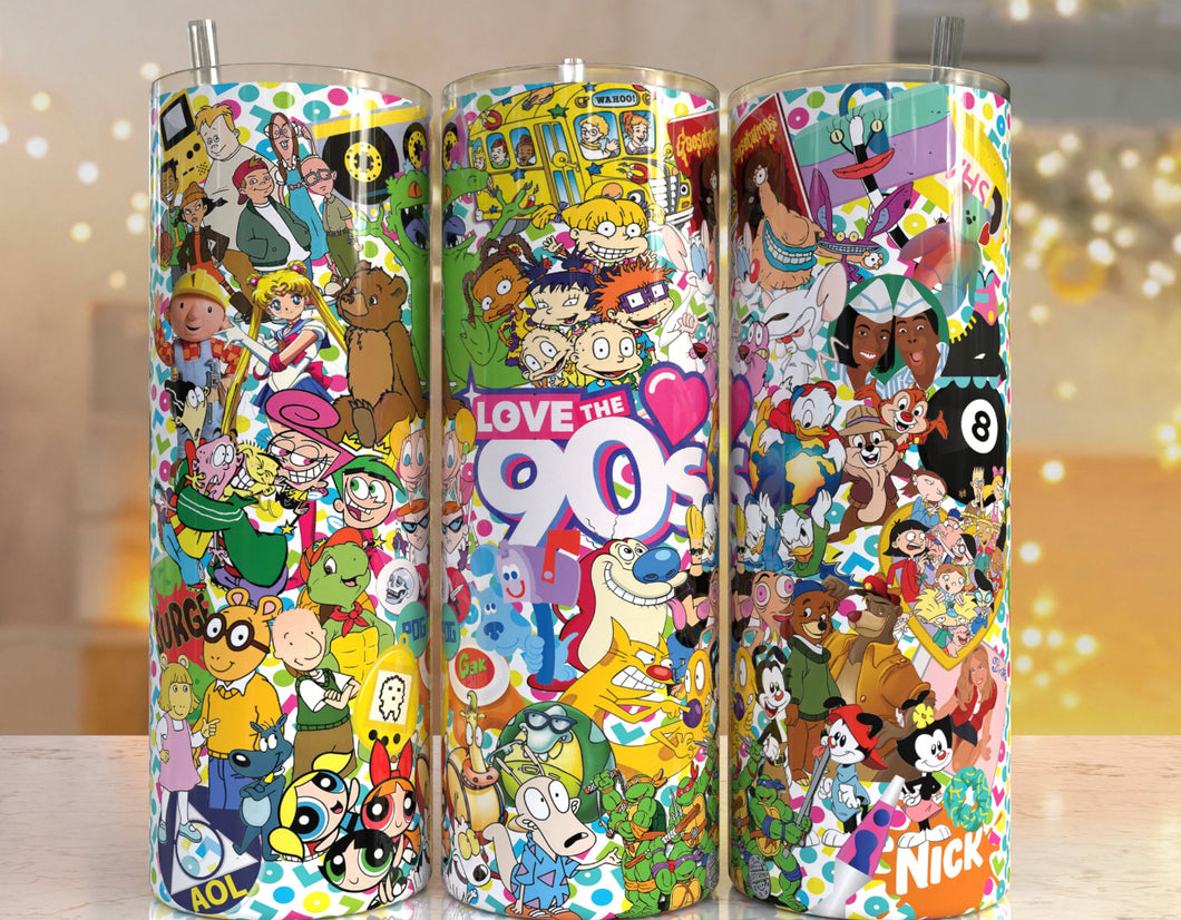 90’s 20oz Tumbler