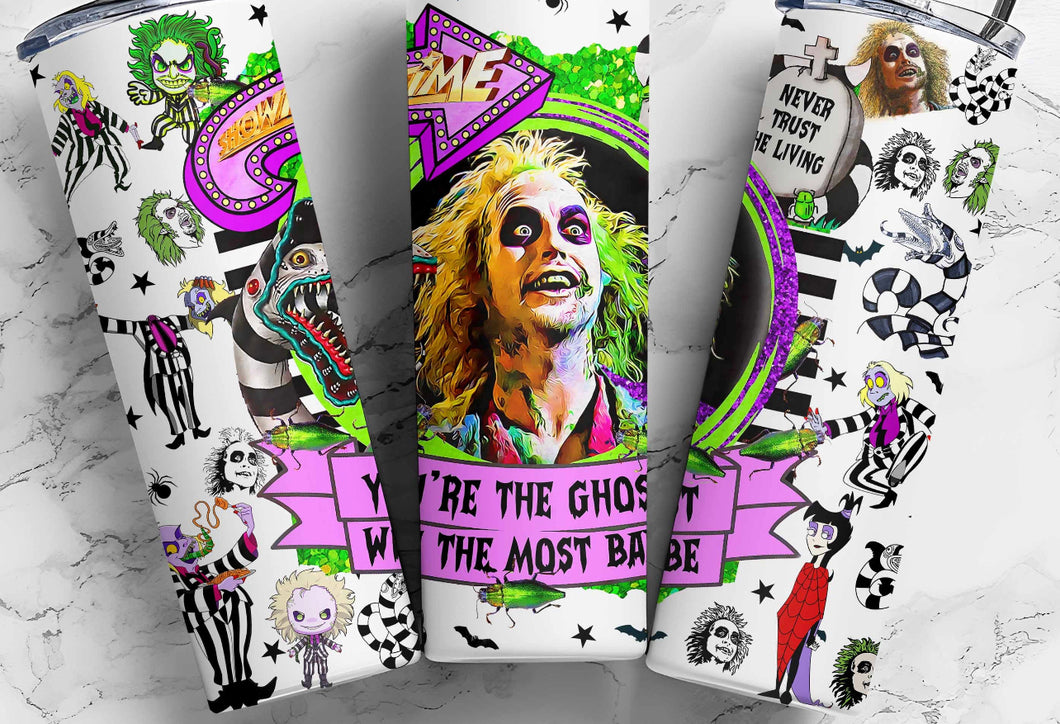 Beetlejuice ￼20oz Tumbler