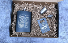 Load image into Gallery viewer, Father&#39;s Day Flask Gift Set
