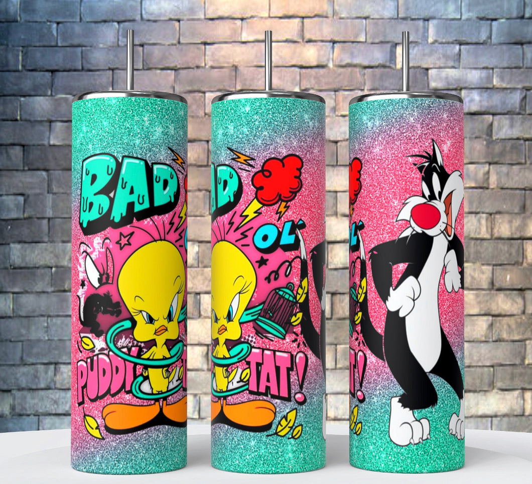 Tweety Bird & Sylvester 20oz Tumbler