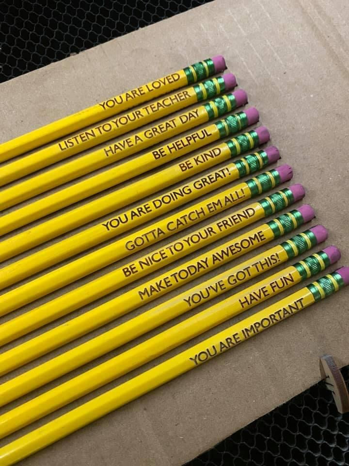 Affirmation Pencil Set