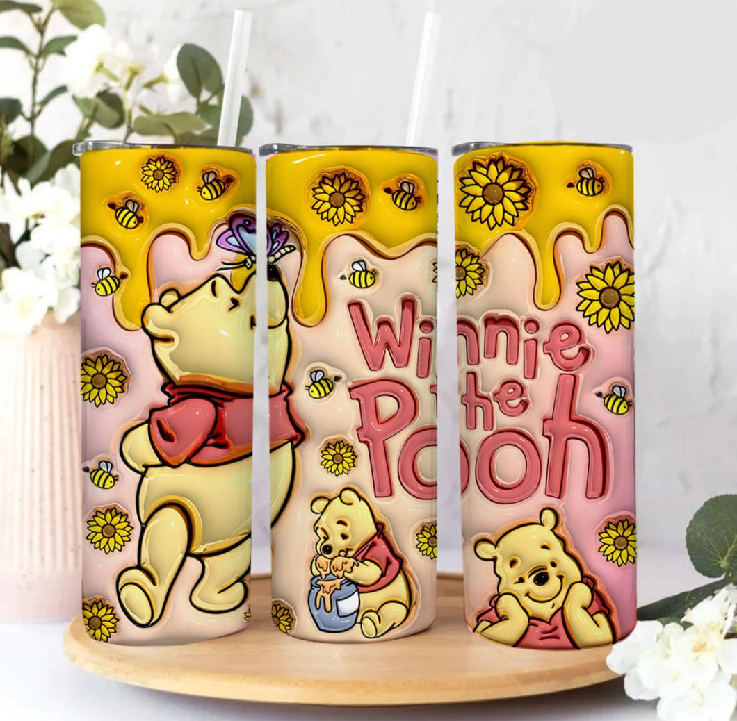 Winne The Pooh 3D Tumbler