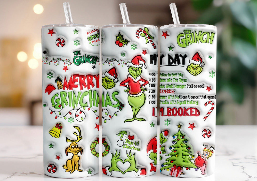 Merry Grinchmas 20oz Tumbler