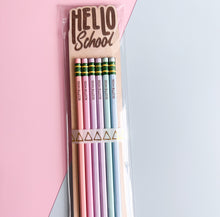 Load image into Gallery viewer, Wooden Personalized Pencils With Name Custom #2 Engraved Pencils
