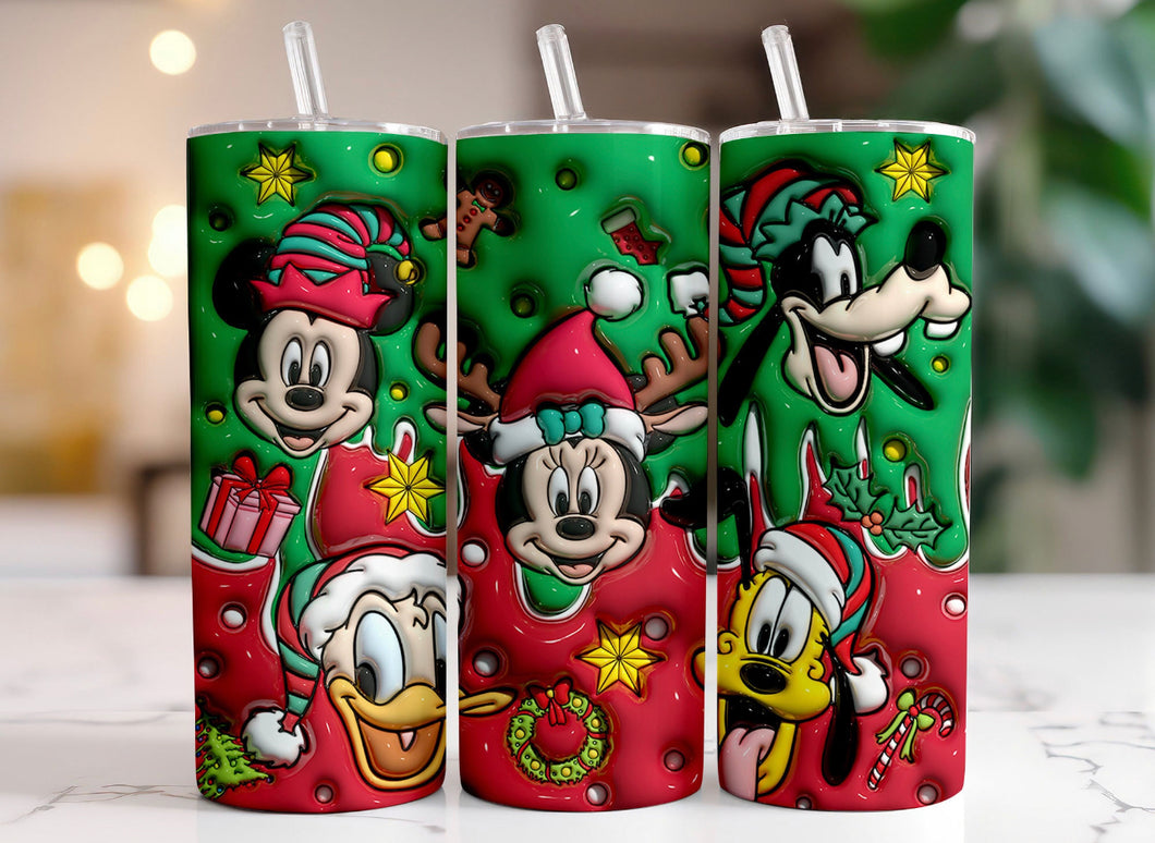 Mickey & Friends Christmas 20oz Tumbler