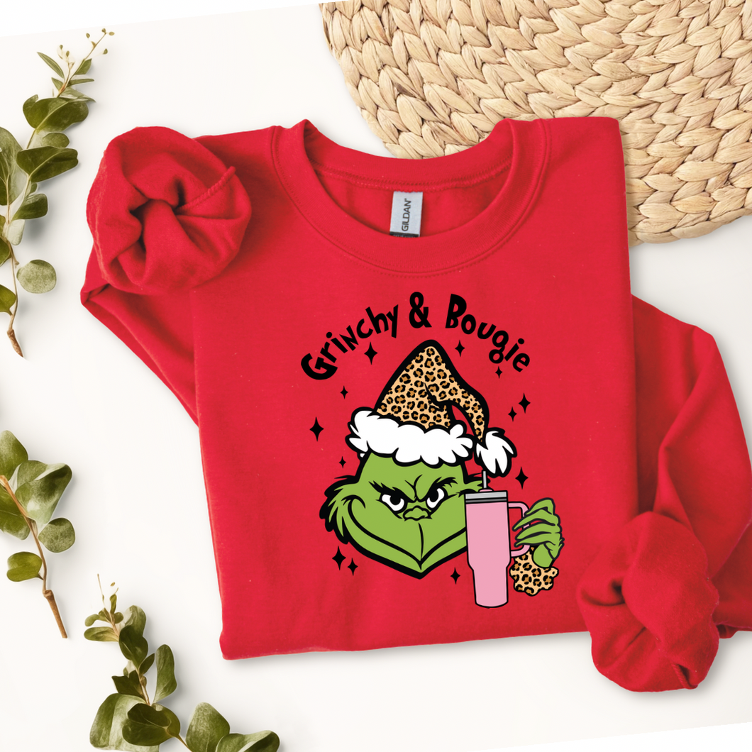 Grinchy & Bougie Sweatshirt