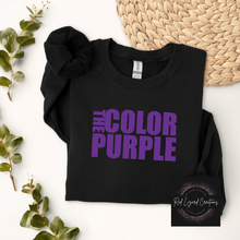 Load image into Gallery viewer, The Color Purple Sweatshirt
