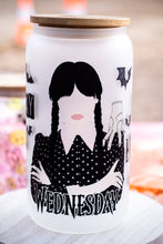 Load image into Gallery viewer, Wednesday Adams Glass Can
